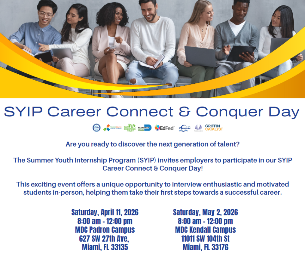 SYIP Career Connect & Conquer Day Flyer